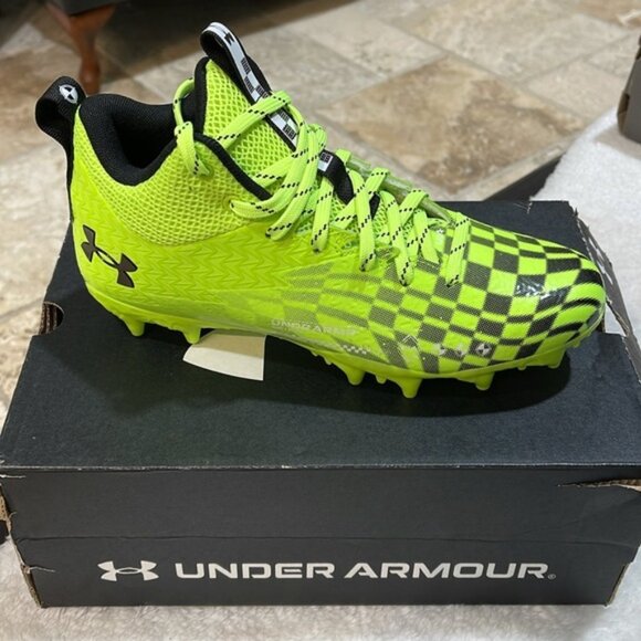 Under Armour Spotlight Select 3 MC AA Jr. Youth Football Cleats - Picture 5 of 7